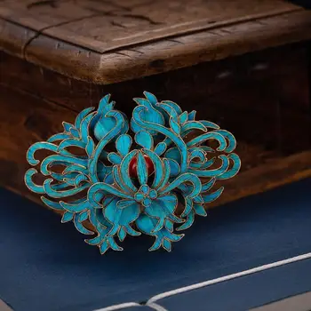 Originálne dizajnérske zručnosti ručné filigránske brošňa Čínsky retro palác štýl neutrálne mužov a žien kúzlo značky šperky