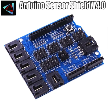 Inteligentná Elektronika pre Arduino Senzor Štít V4.0 V4 Digitálny Analógový Modul, Rozšírenie Vývoj Doska