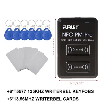 13.56 MHz Šifrované Programátor Rozmnožovacie Usb Card Reader Keychain RFID Čítačka Kariet Kopírka NFC PRO 125KHz Kľúčenka NFC Spisovateľ