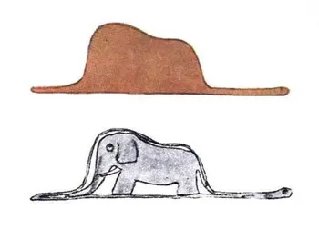 1 Baby Slona v Had Náhrdelník Prívesok Malý Princ Série Love Story Kreslený Obrázok Roztomilý Zvierat Náhrdelníky Darčeky, Šperky