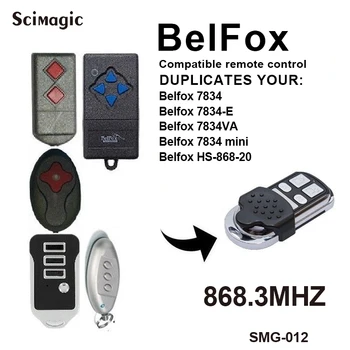 Scimagic SMG-012 868MHz Belfox Diaľkové Ovládanie podporované Modely 7834/7834-E/7834VA/7834MINI/HS-868-20 Vzdialenej príveskom