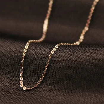 RE classic basic reťazca 316l nerezovej ocele nastaviteľné vyhlásenie náhrdelník žena Zlatá Farba reťazca módne šperky J35