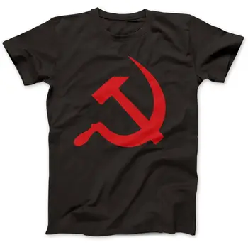 ZSSR kosák A Kladivo Sovietsky T-Shirt CCCP Rusko Lenin Letné Bavlnené O-Krku Krátkym Rukávom pánske Tričko Nové, Veľkosť S-3XL