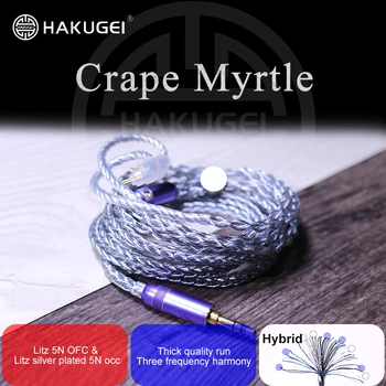 HAKUGEI Crape Myrtle upgrade slúchadlá kábel 3.5 2.5 4.4 mmcx 0.78 qdc