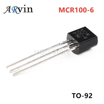 50PCS MCR100-6 TO92 MCR 100-6-92 Nové