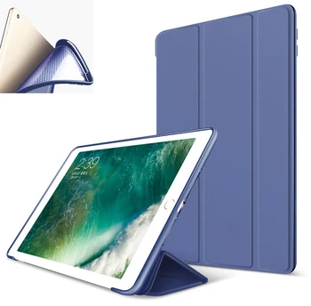 Pre iPad Vzduchu 3 10.5 Prípade 2019 Capa Pre iPad Pro 10.5 Prípade, Mäkké Silikónové puzdro Smart Cover Ochranný plášť Funda A1701 A2153 A2152