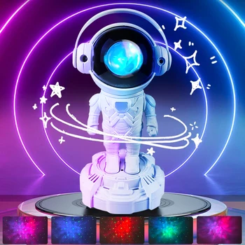 Astronaut Star Galaxy Projektor Bluetooth Reproduktor, Led Atmosféru Spálne Lampa S Diaľkovým Ovládaním Dieťa Darček Pre Domáce Dekorácie
