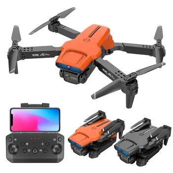 A6 PRO Hučí s Kamerou Hd 4k Mini Drone Profesionálne Fpv s Infračerveným Prekážkou Vyhýbanie Rc Vrtuľník Quadcopter Hračky