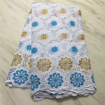 Nigérijský bavlna čipky textílie Afriky suché textílie, čipky 2021 vysokej kvalite Švajčiarskej čipky priadza svadobné šitie čipky PL11645