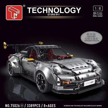 2022 Nové Technické 3389Pcs Kompatibilné 911 GT2 RS Pretekárske Auto Model Buiding Blok Mesto Vozidla Tehly Súpravy, Hračky pre Deti,