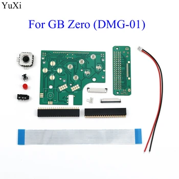 YuXi Pre Game Boy Nula (DMG-01) 6 Tlačidiel PCB Dosky & Prepínač & Konektor Auta Pre Raspberry Pi GBZ