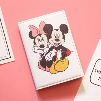 Cartoon Mickey Mouse Držiteľa Pasu Unisex Super Roztomilý cestovný Pas Kryt PU Kožené Cestovný Pas Prípade Deti Nové Darčeky