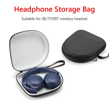 Pevný EVA Slúchadlá Prípade, Cestovné puzdro, Kryt pre JBL NALADIŤ 510BT Bezdrôtové Slúchadlá Box Prenosný Headset Skladovanie Taška