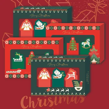 Kawaii Santa Claus, Vianočné Memo Pad Poznámok Vianočný Darček Plánovač Nálepka Nálepka Školského Úradu Dekor kancelárske potreby pre Priateľov