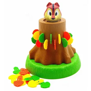 Zábavné kreatívne Veverička skákacie vedro dekompresný hračka strany, doskové hry, Stolové Rodinné Party Hra Hračka darček k Narodeninám