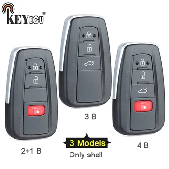 KEYECU pre Toyota Avalon Camry C-H RAV4 Prius Nahradenie Smart Remote Kľúča Vozidla púzdro Fob 3 /2+1/3+1 4 Tlačidlo