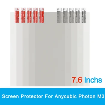 7.6 Cm Screen Protector Pre Anycubic Fotón M3 3D Tlačiarne Ochranné Obrazovke Film LCD Ochranný Film voči Poškriabaniu