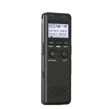 32 GB, 64 GB 128 GB Hlasom Aktivovaný Mini Digitálny Hlasový Záznamník Pero PCM Nahrávanie Duálny MIKROFÓN Denoise HIFI MP3 Diktafón V30