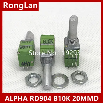 [BELLA]ALFA RD904 B10K štvorlôžkových potenciometer - polovica axiálna dĺžka 20 MM--10pcs/veľa