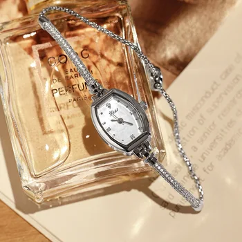 Luxusné Módne Segmentu Plášťa Povrchu Ženy Hodinky Diamond Slávnej Značky Elegantné Šaty Kremeň Reťazca Dámske Hodinky Reloj