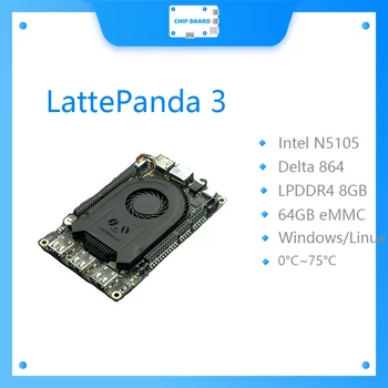 LattePanda 3 Delta - najvýkonnejší Windows/Linux Jeden palubný Počítač 8 GB/64 GB unactivated