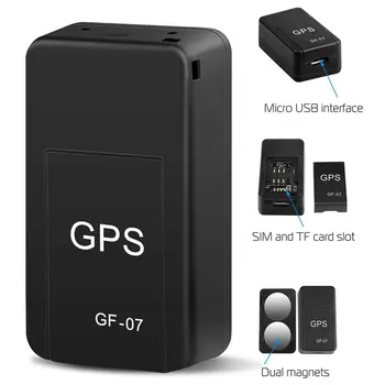 Nové GF07 Magnetické GPS Tracker Reálnom Čase Sledovacie Zariadenie Magnetické GPS Lokátor Vozidla Locator Pamäte Podpora 16GB Dropshipping