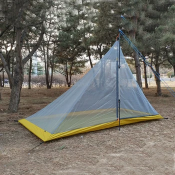2.4 m dĺžka 1-2persons ľahké viacúčelové anti - komár gázy stan Vnútorné stan / baldachýn oka leto, camping stan