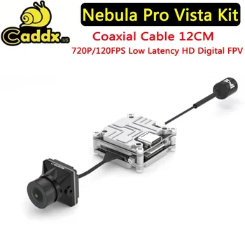 Caddx Hmlovina Pro Vista Fotoaparát Kit s 720p/120fps HD 5.8 GHz Vysielač 2.1 mm 150 Stupeň FPV RC Kamera s Pevným Krídlom