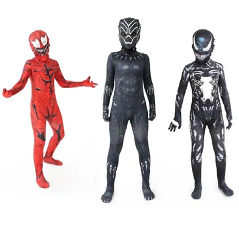 Halloween Dospelých Detí, Mužov a Žien, Spider-Man Kostým Jed Black Panther Hrdina Expedície Km Remy Tony Spider-Man Darček