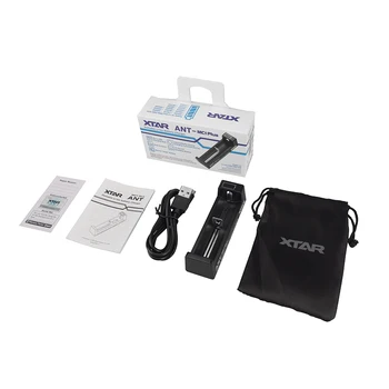 Pôvodné XTAR ANT MC1 Plus USB Inteligentné Multifunkčné Lítiové Batérie, Nabíjačky pre 18650 16340 17670 10440 14650 26650