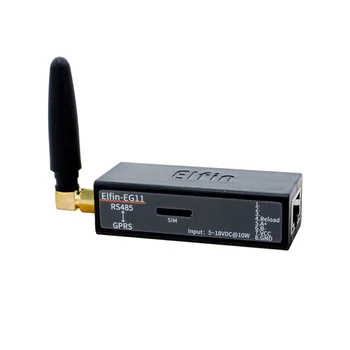 RJ45 RS485 GPRS, GSM Modul, Sériový Port, Web Server Sieťového Zariadenia Podporu Modbus TCP IP Protokolu HTTP ModeElfin-EG11 Q222