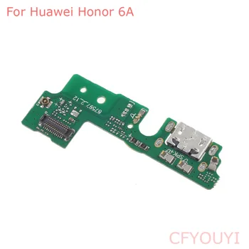 Pre Huawei Honor 6A USB Nabíjací Port Konektor Doku Flex Kábel na Opravu Časť