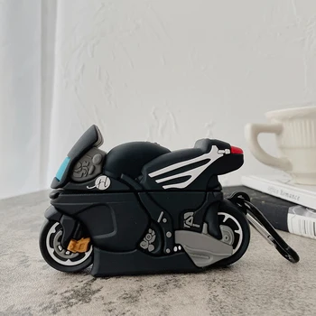 Motocykel Prípade Huawei Freebuds 3 Pro Športové Pretekárske Auto Box Mäkké Silikónové Bezdrôtové bluetooth Slúchadlá Ochranný Kryt