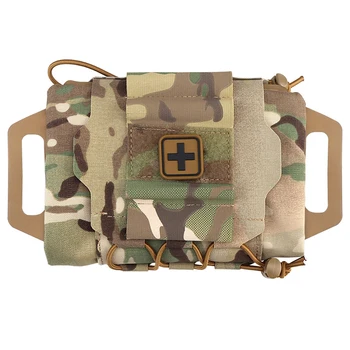 Molle IFAK Puzdro Vojenské Taktické Prvej Pomoci Puzdro Dve Kus Systému Zdravotníckych kit Bag Rýchle Nasadenie EMT Puzdro Vonkajšie Núdzové Taška