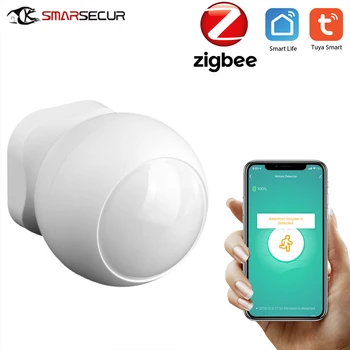 Tuya Inteligentný život Zigbee PIR Snímač Pohybu Senzor Inteligentný Život APP Bezdrôtové pripojenie s Bránou Smart security alarm systém