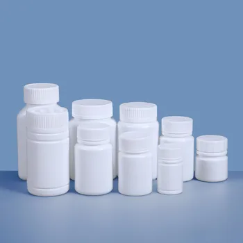 20PCS Prázdne Veľké Ústa 150ML Medicíny Fľašu s Vekom potravinársky HDPE Plastový obal pre Tablety, Kapsule Tablet Naplniteľné Fľaše