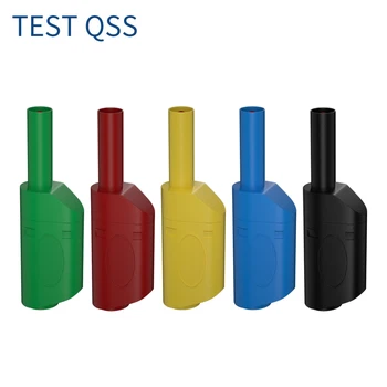QSS 5 KS 4 MM Banánových Bezpečnosti Plášť Stohovateľné Drôt Spájkovanie Konektor DIY Elektrické Nástroje Otázka: 10038