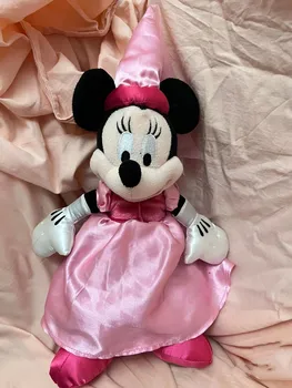 Pôvodný Hrad Disney Minnie Kreslených Princezná Plyšové Hračky Bábiku Vysokú Kvalitu Narodeniny Vianočný Darček Pre Deti