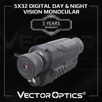 Vektor Optika 5x32 Digitálne Day&Night Vision Monokulárne Max 200 M Rozsahu v Tme S IR Iluminátor Foto a Video Nahrávky