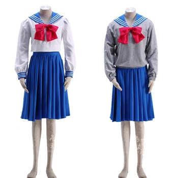 Athemis Anime Námorník Ami Mizuno / Sailor Ortuť Crystal Cosplay Kostým zákazku školy oblečenie