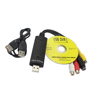 Easiercap USB 2.0 Jednoduchšie Spp Video, TV, DVD, VHS DVR Zachytiť Adaptér Jednoduchšie Spp USB Video Capture podporu Win10 Jednotka Zadarmo