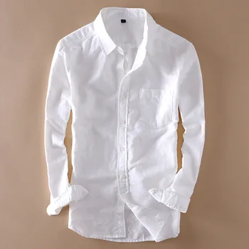 HOO 2022 jar nové biele tenké časti čerstvé priedušná dlhým rukávom bielizeň tričko pánske pláži bežné opaľovací krém bavlnené tričko