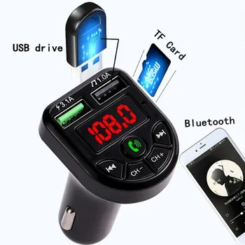Auto Bluetooth 5.0 FM USB Nabíjačku Pre Saturn Astra Aura Ion Outlook Vue Pre Hummer H1 H2 H3 H3T H5 H6