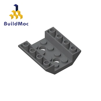 BuildMOC S Montuje Častice 72454 4x4 Pre Stavebné Bloky Súčastí DIY príbeh Vzdelávania Tehly Deti Hračky