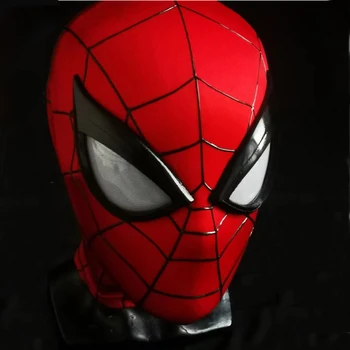 Halloween Masky Hra PS4 Spider Maska 3D Tlač Modelovanie Živice podstatné Zníženie Plastového Plášťa Pevné Lepidlo Cosplay Superhrdina