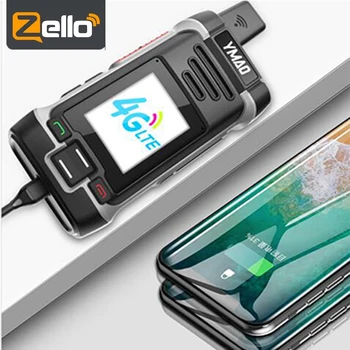 Zello Walkie Talkie 4G Dlhý Rad Amatérske Mobil Rádio Vysielač Bluetooth Telefón Siete Walkie Talkie 500 km