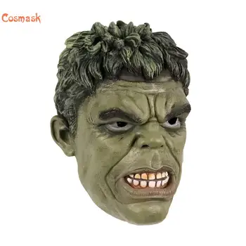 Cosmask Halloween Super Hrdina Hulk Dospelých Latexovú Masku, Cosplay Kostýmy, Masky Plnú Tvár Prilba Pre Halloween Party