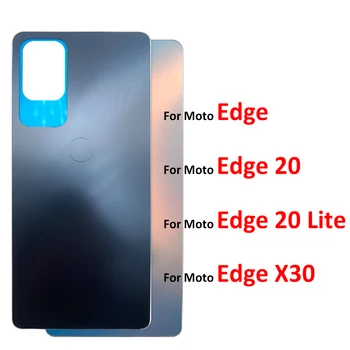 Batéria Zadný Kryt Zadných Dverí Pre Motorola Moto Edge 20 Lite X30 Náhradné Bývanie NÁLEPKY, Lepiace