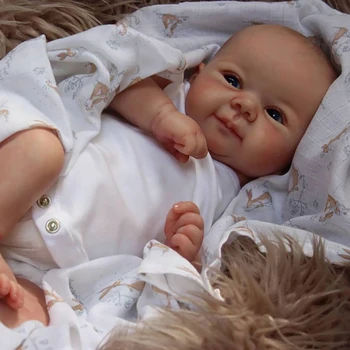 48 cm Juliette Reborn Bábiky Súpravy Maľované Ručne Bebe Reborn Bábiky Časti S Žily Nezmontované Súprava De Bebé Reborn