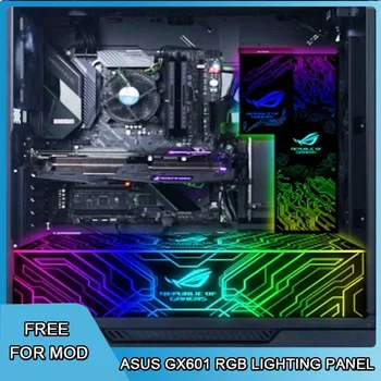 RGB Osvetlenie Panelu Pre Asus GX601 Prípade,DIY ROG Strix Helios PSU GPU Držiak ARGB ľahkú Dosku MOD Hráč Kabinetu Dekorácie Doska
